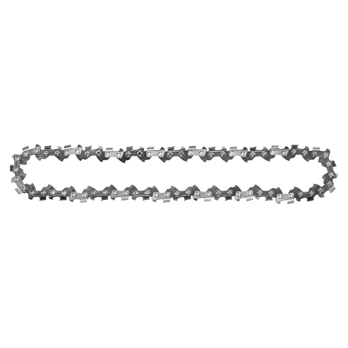 Ryobi ONE+ Sägekette - Passend für: Ryobi Akku-Astsäge RY18PSX20A-0 - Nahaufnahme einer scharfen Kettensägenschneidekette, ideal für präzise Holzarbeiten und Baumpflege.