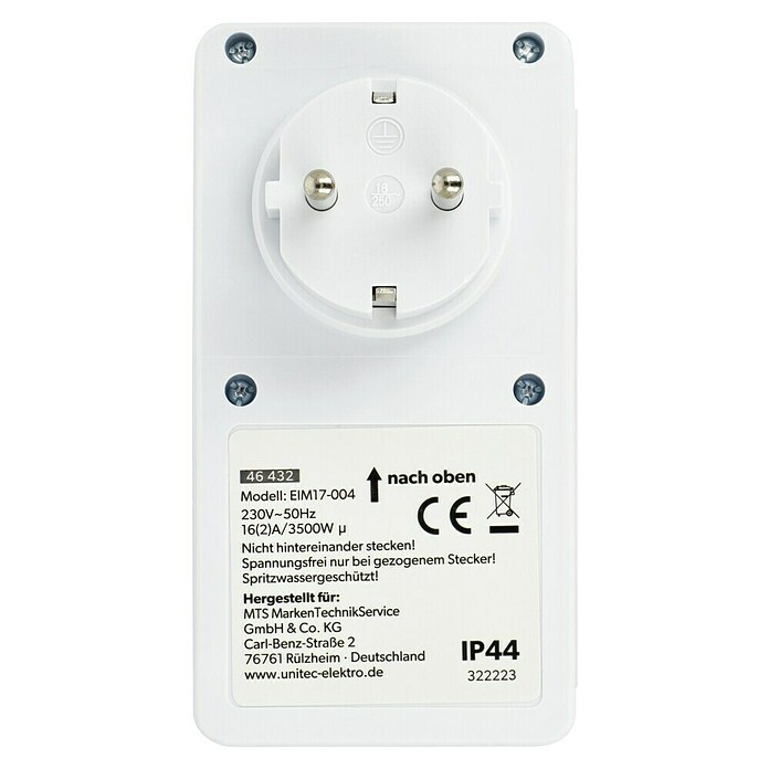 Voltomat Temporizador para exterior (Mecánico, 3.680 W)