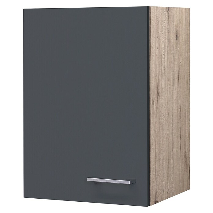 Flex-Well Tiago Hängeschrank (B x T x H: 40 x 32 x 54,8 cm, Basaltgrau matt) | BAUHAUS