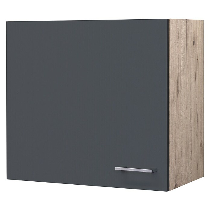 Flex-Well Tiago Hängeschrank (B x T x H: 60 x 32 x 54,8 cm, Basaltgrau matt) | BAUHAUS