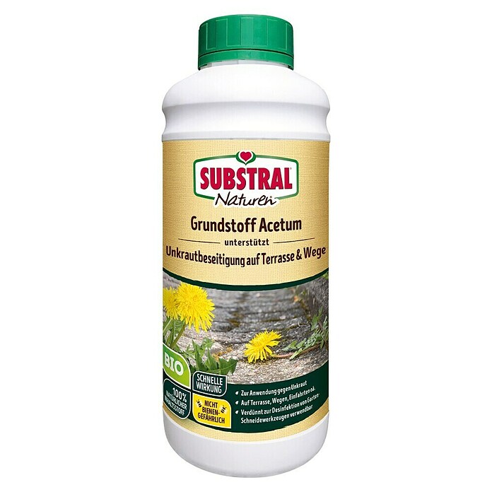 Substral Naturen Grundstoff Acetum (Nicht bienengefährlich, 1 l) | BAUHAUS