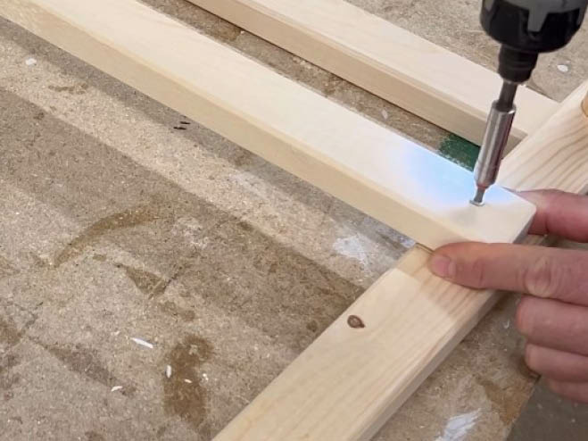 DIY Kleiderstange Schritt 2
