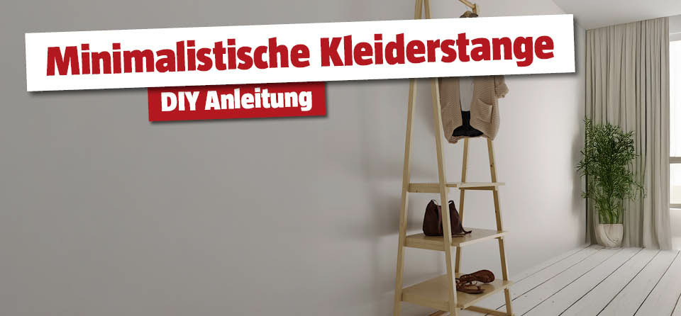 DIY Kleiderstange