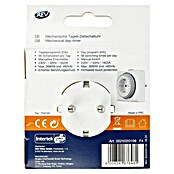 REV Tages-Zeitschaltuhr Kompakt (Mechanisch, 3.680 W, Schaltzeiten: 96 pro Tag, Min. Schaltabstand: 15 min)
