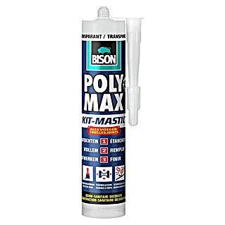 Bison Afdichtkit Poly Max (280 ml, Transparant)