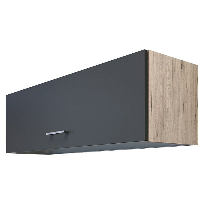 Flex-Well Tiago Hängeschrank (B x T x H: 100 x 32 x 32 cm, Basaltgrau matt) | BAUHAUS