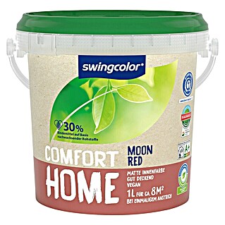 swingcolor Muurverf Comfort Home (Moon Red, Extra mat, 1 l, Bevat geen conserveringsmiddelen)