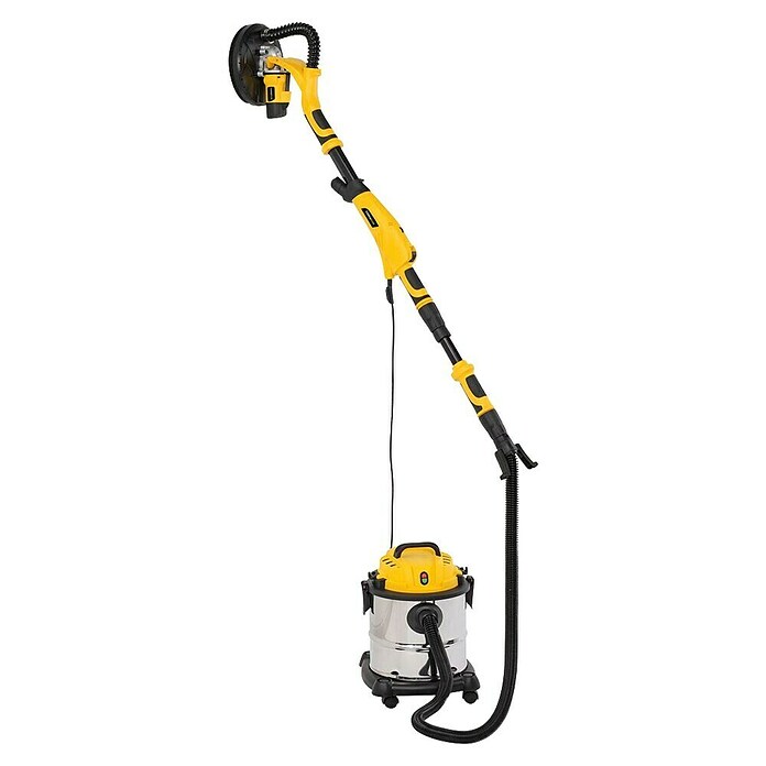 PowerPlus Lijadora de pared y techo POWX04761 + aspirador POWX3240 (Diámetro disco de lija: 225 mm) | BAUHAUS