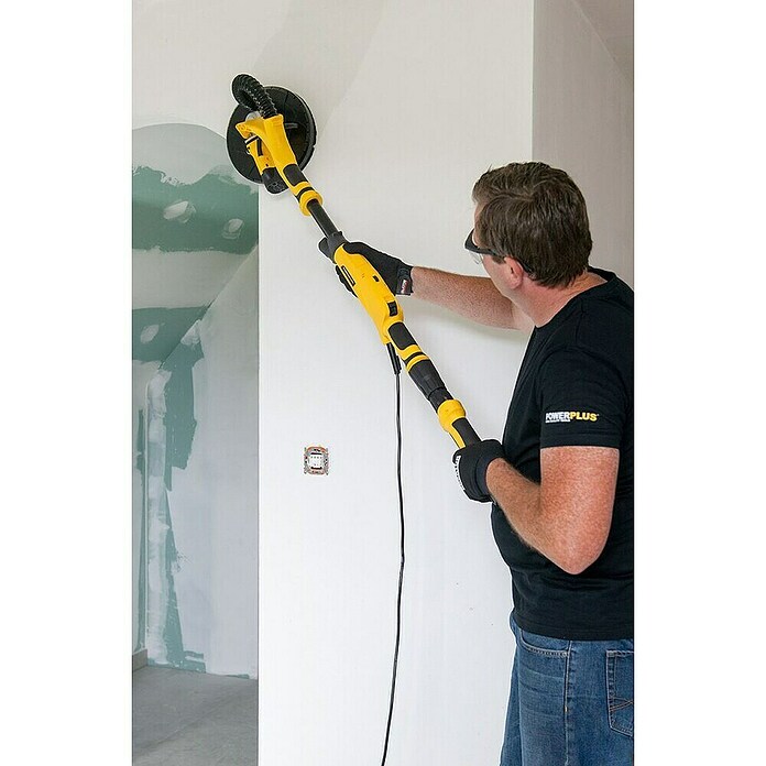 PowerPlus Lijadora de pared y techo POWX04761 (710 W, Diámetro disco de lija: 225 mm) | BAUHAUS