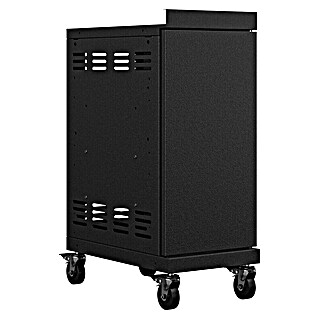 Kingstone Mueble auxiliar Cliff (An x Pr x Al: 31,2 x 50,9 x 78,2 cm, Negro)