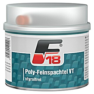 F18 Poly-Feinspachtel (1 kg, Weiß)