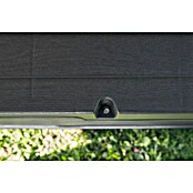 Progarden Garten-Aufbewahrungsbox Alpha (L x B x H: 118 x 59 x 57 cm, Kunststoff, Anthrazit) | BAUHAUS