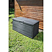 Progarden Garten-Aufbewahrungsbox Alpha (L x B x H: 118 x 59 x 57 cm, Kunststoff, Anthrazit) | BAUHAUS