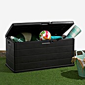 Progarden Garten-Aufbewahrungsbox Alpha (L x B x H: 118 x 59 x 57 cm, Kunststoff, Anthrazit) | BAUHAUS