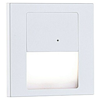Paulmann Aplique de pared LED Tsaro Leader (L x An x Al: 3,6 x 8 x 8 cm, Blanco cálido, Blanco Mate)