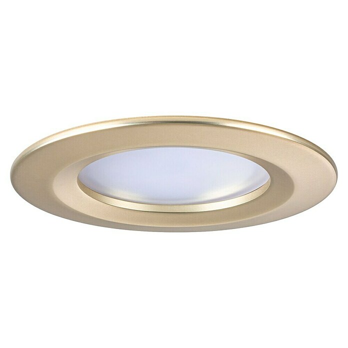 Paulmann Nova Set de focos LED empotrables redondos Coin 3-Stepdim (3 W, Oro, 3 ud., Blanco cálido) | BAUHAUS