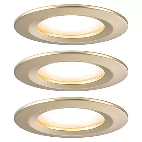 Paulmann Nova LED-Einbauleuchten-Set rund Coin