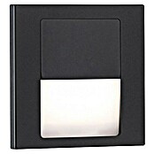 Paulmann Zidna LED svjetiljka Tsaro Follower  (1 W, D x Š x V: 3,6 x 8 x 8 cm, Crna mat, Topla bijela) | BAUHAUS