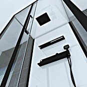 Aurlane Komplettdusche Phantom 3 (90 x 115 x 217 cm, Weiß/Schwarz) | BAUHAUS