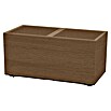Lienbacher Pflanzkübel eckig Madera Case Eco (L x B x H: 77 x 38 x 37 cm, Kunststoff, Natur) | BAUHAUS