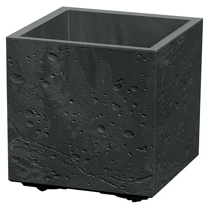 blumenkasten hängend anthrazit JARDI 50 Anthrazit – Balkonkasten 50x17x17 cm 8 kg Naturschiefer Schwa –  CLIMAQUA