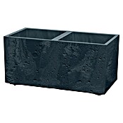 Lienbacher Pflanztopf Sierra Case (B x H: 77 x 38 cm, Kunststoff, Anthrazit) | BAUHAUS