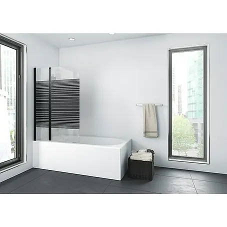 Aurlane  Badewannenaufsatz Black Lines