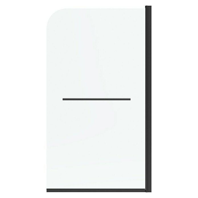 Aurlane Badewannenaufsatz Black Spirit (B x H: 75 x 140 cm, 1 Stk., Schwarz) | BAUHAUS