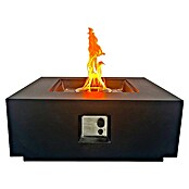 Nora Flames Brasero de gas Loa (16 kW, L x An x Al: 86 x 86 x 35 cm, Acero, Negro) | BAUHAUS