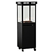 Nora Flames Estufa de exterior de gas Mavros (8 kW, Altura: 128,5 cm, Negro) | BAUHAUS