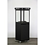 Nora Flames Estufa de exterior de gas Mavros (8 kW, Altura: 128,5 cm, Negro) | BAUHAUS