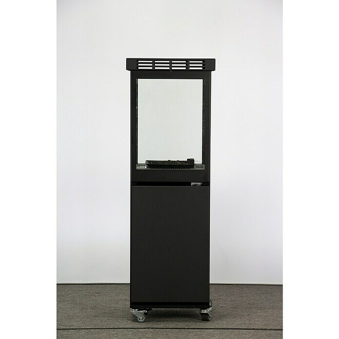 Nora Flames Estufa de exterior de gas Mavros (8 kW, Altura: 128,5 cm, Negro) | BAUHAUS