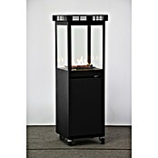 Nora Flames Estufa de exterior de gas Mavros (8 kW, Altura: 128,5 cm, Negro) | BAUHAUS
