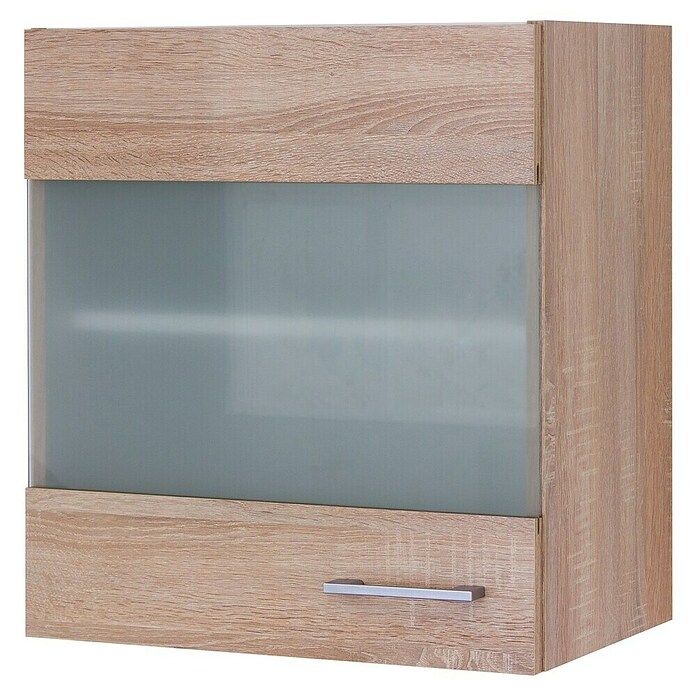 Flex-Well Samoa Glas-Hängeschrank Samoa (B x T x H: 50 x 32 x 54,8 cm, Weiß) | BAUHAUS