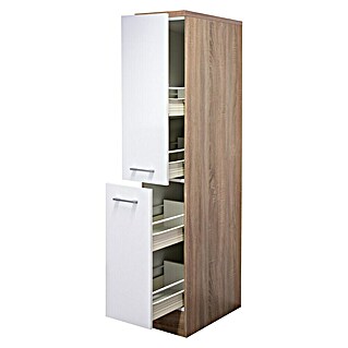 Flex-Well Samoa Demi-Apothekerschrank Samoa (B x T x H: 60 x 57 x 161 cm, Weiß)