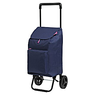 Gimi Einkaufstrolley Argo (L x B x H: 370 x 145 x 895 mm, Traglast: 30 kg, Blau)