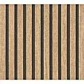 A.S. Création 3D-Designpanel pop.up (B x H: 52 cm x 2,5 m, Braun/Schwarz, Holzoptik) | BAUHAUS