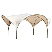 Pérgola estándar Atriz (An x Pr: 5,3 x 5,3 m, Color del armazón: Plateado, Acero) | BAUHAUS