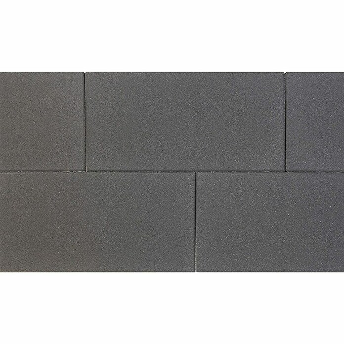 Betontegel Opritsteen Zwart (Beton, l x b x d: 30 x 60 x 6 cm, Zwart) | BAUHAUS
