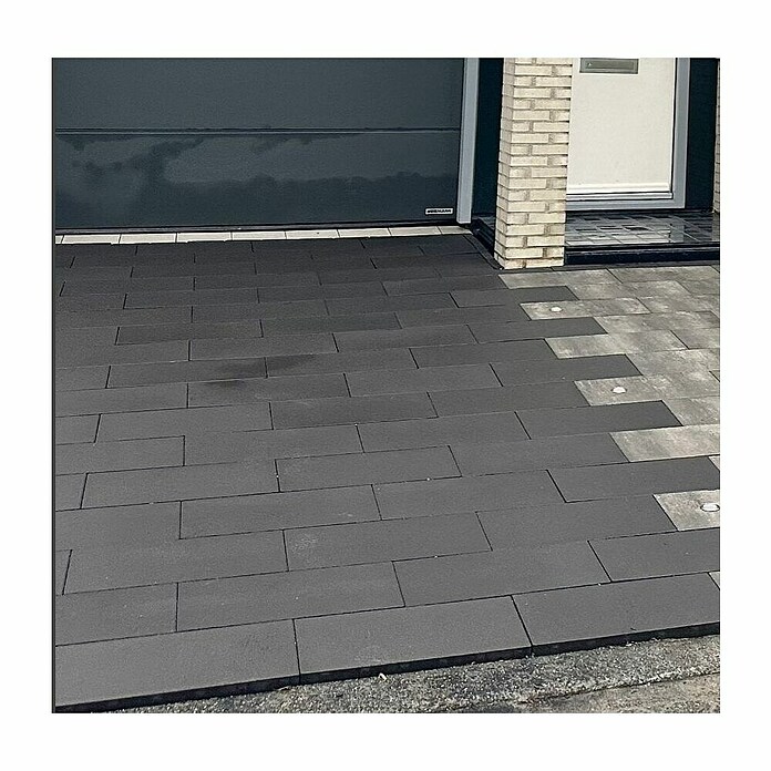 Betontegel Opritsteen Zwart (Beton, l x b x d: 30 x 60 x 6 cm, Zwart) | BAUHAUS