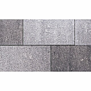 Betontegel Opritsteen Grijs/Zwart (Beton, l x b x d: 30 x 60 x 6 cm, Grijs Zwart)