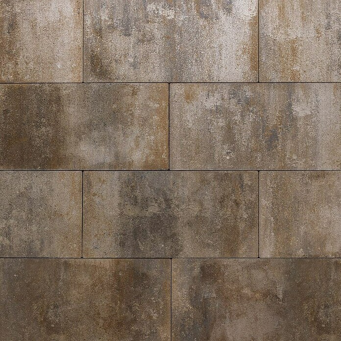 Betontegel Basic Bruin Nuance (Beton, 30 x 20 x 5 cm, Bruin Grijs) | BAUHAUS
