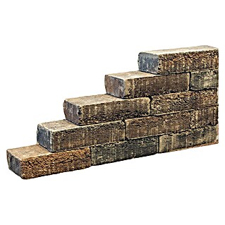 Stapelsteen Authentic Bruin (Beton, l x b x d: 40 x 15 x 10 cm, Bruin/Zwart)