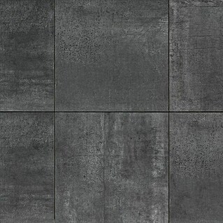 Keramische tegel 3+1 industrieel Antraciet (Keramiek, l x b x d: 60 x 60 x 4 cm, Antraciet)