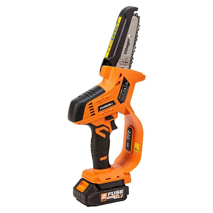 Villager Akumulatorska žaga za veje VBT 0520 1-BSC FUSE  (18 V, 2 Ah, 1 baterija, Dolžina meča: 15,5 cm) | 7371 - Akku-Kettensägen | IAEJ - Kettensägen | IAE - Gartenmotorgeräte | IA - Gartenhartware | I - Stadtgarten | BAUHAUS
