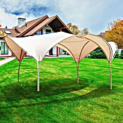 Pérgola estándar Atriz (An x Pr: 5,3 x 5,3 m, Color del armazón: Plateado, Acero) | BAUHAUS