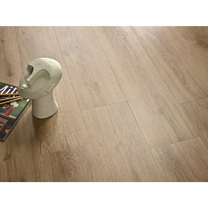 Pavimento porcelánico Panama (20 x 120 cm, Roble, Mate, Rectificado) | BAUHAUS