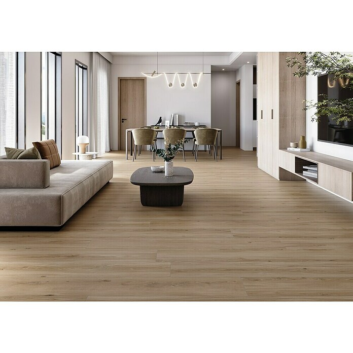 Pavimento porcelánico Lagom (26 x 160 cm, Natural, Mate, Rectificado) | BAUHAUS