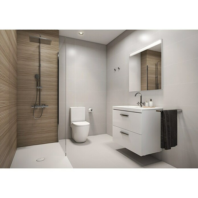 Revestimiento de pared Weekend (30 x 90 cm, Blanco, Mate) | BAUHAUS