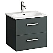 Laufen Badmöbel-Set LUA (Gesamtbreite Badmöbel: 60 cm, 2 -tlg., Anthrazit) | BAUHAUS